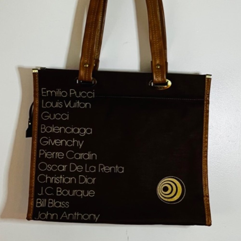 Vintage Roberts Manufacturing Company Tote Gucci Louis Vuitton Balenciaga